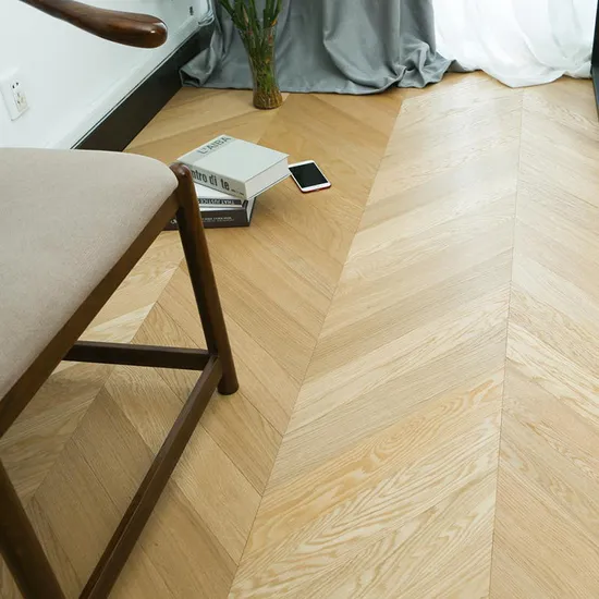 Herringbone Chevron Engineered Oak Flooring Click Lock Waterproof Modern Durable Wood Floors 