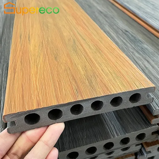 Balcony Solid Wood WPC Terrace Outdoor Floor Waterproof Composite Floor Anti