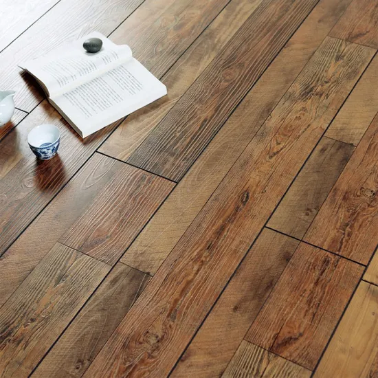 2025 Wholesale Cheap 12mm HDF Zigzag Unilin Click Solid Wooden Color Plastic Rigid Click Marble Look Rigid Core PVC/Laminate Vinyl Wooden Flooring 